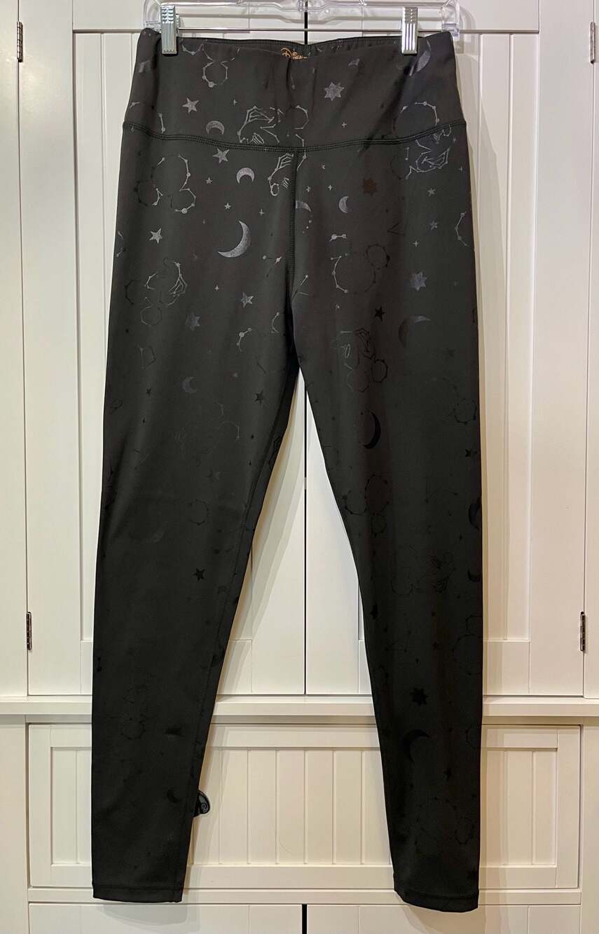 Disney Black Mickey Mouse Constellation Celestial Leggings